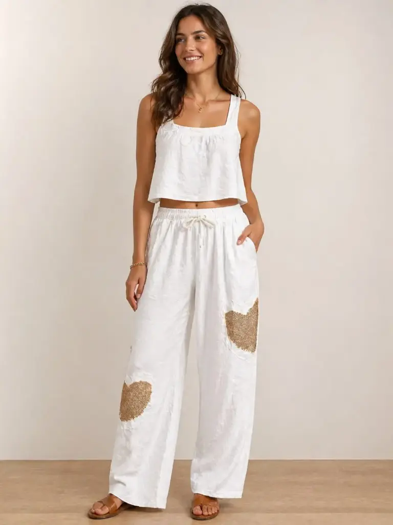 [67789LINEN] 67789LINEN (White)