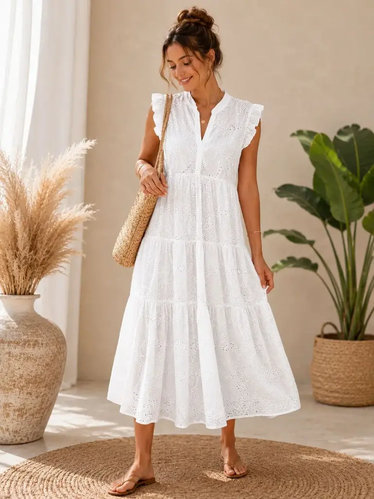 [25670EMBROIDERY] 25670EMBROIDERY (White)