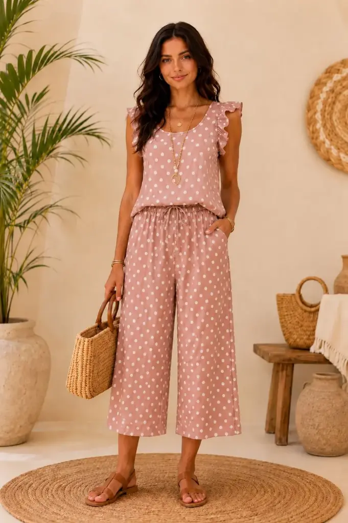 [703981 30392POLKA DOT] 703981 30392POLKA DOT (Camel)