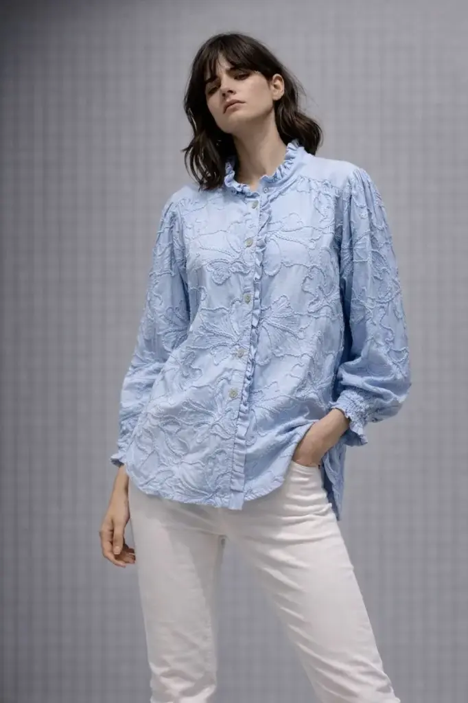 [12227EMBROIDERY] 12227EMBROIDERY (White)