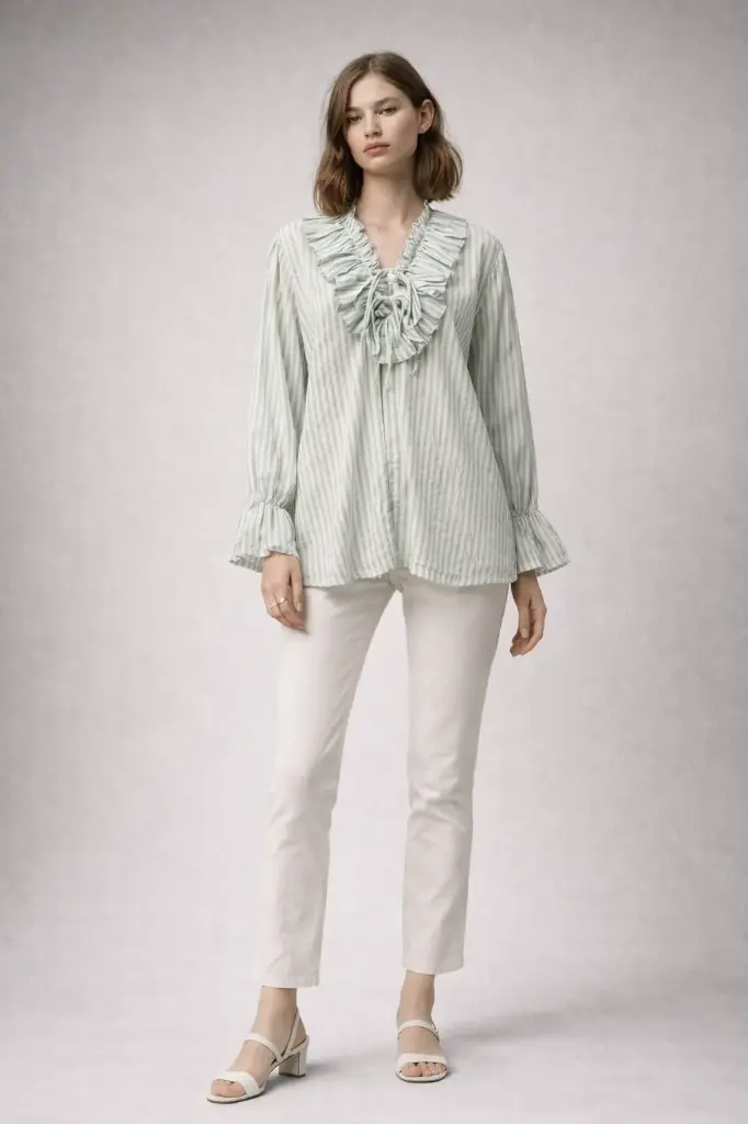 [2817STRIPE] 2817STRIPE (Dusty Pink)